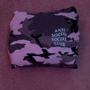 Anti Social Social Club Melrose Ave Camo Hoodie